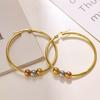 Simple and Elegant Ear Hoops Sleek and Modern Ear Decorations Earrings Chic Ear Rings Charm for Fashion Lovers