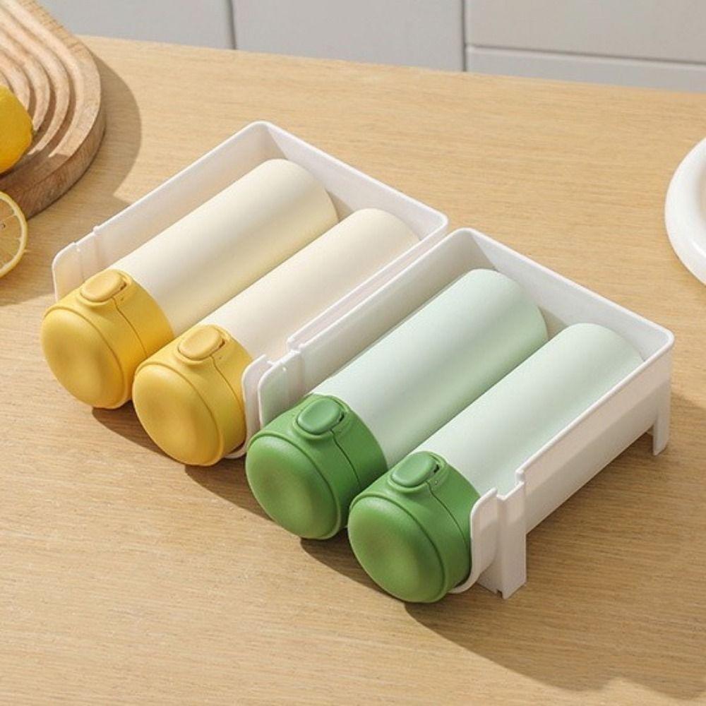 Anti-Fall Water Bottle Holder Plastic Wine Water Bottle Holder Cup Storage Rack  Kitchen