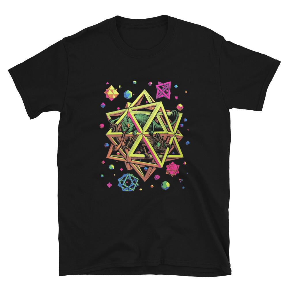 

M.C. ESCHER - GEOMETRICS -Unisex T-Shirt FALL FUN Unisex T-Shirt XXXL