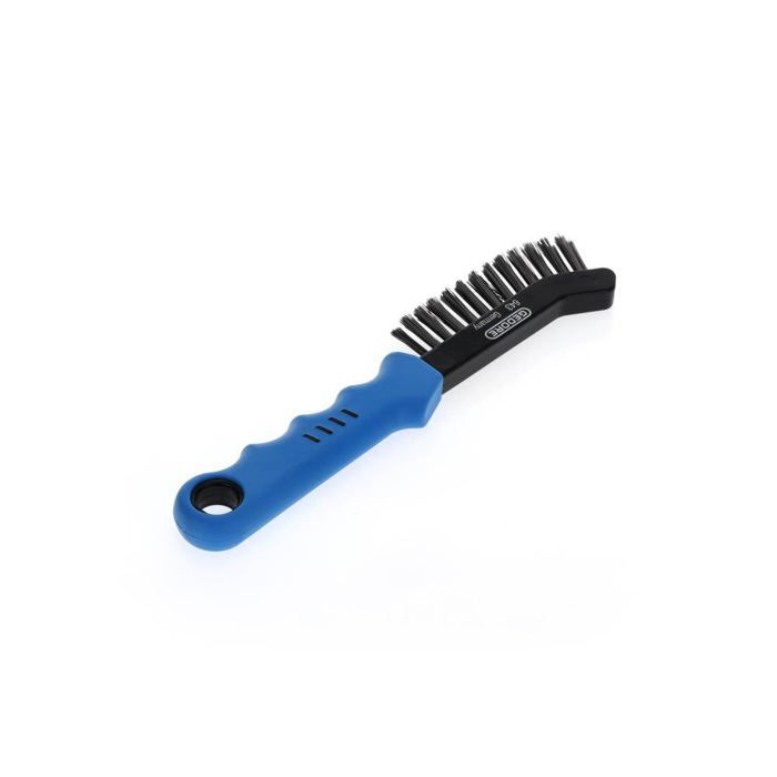 Brosse pour nettoyer - gedore - 643 - plastique bleu - pour étriers ou garnitures de frein