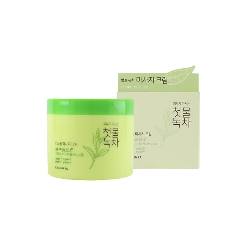Kwailnara First Green Tea Control Massage Cream 300g