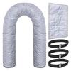 Portable Air Conditioner Hose Cover Universal AC Exhaust Pipe Wrap Protection Waterproof Dustproof Heat Insulation Cover