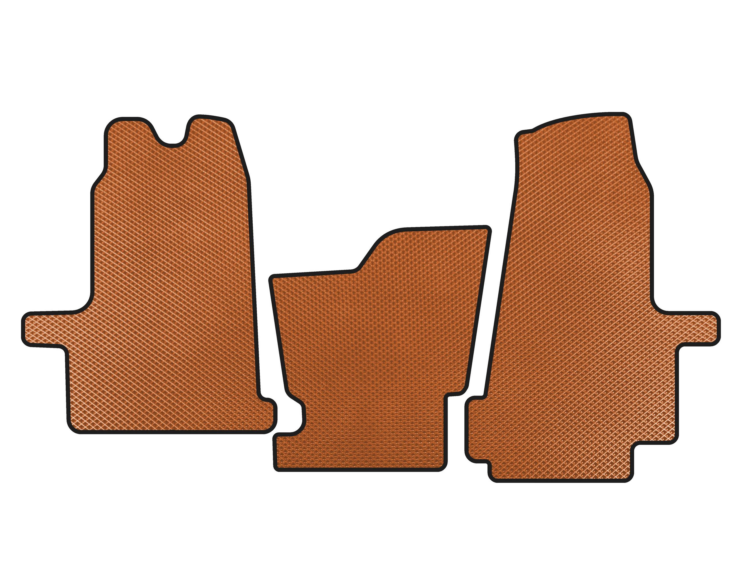 

EVA mats (2000-2006, Automatic Transmission, Orange) for Ford Transit