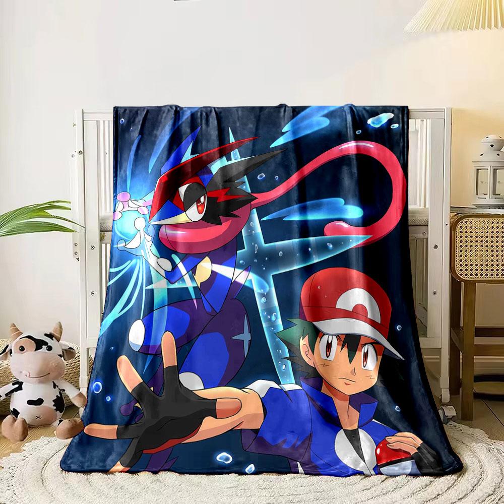 

A dynamic duo with vibrant colors and water-themed energy effects. for all seasons blanket lunch break throw gift 80cm x 120cm