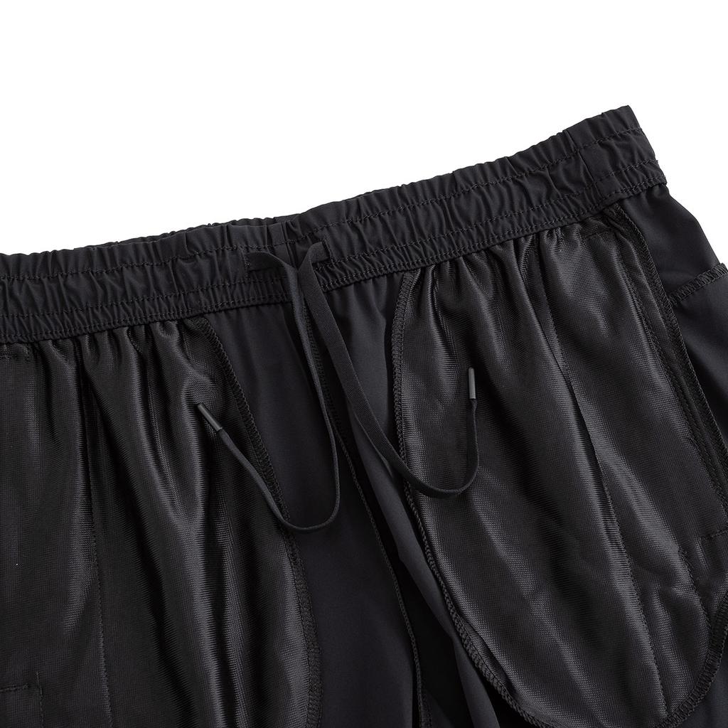 Anta Sports Casual Knitted Three-Quarter Shorts Women shorts Black 162527337-1