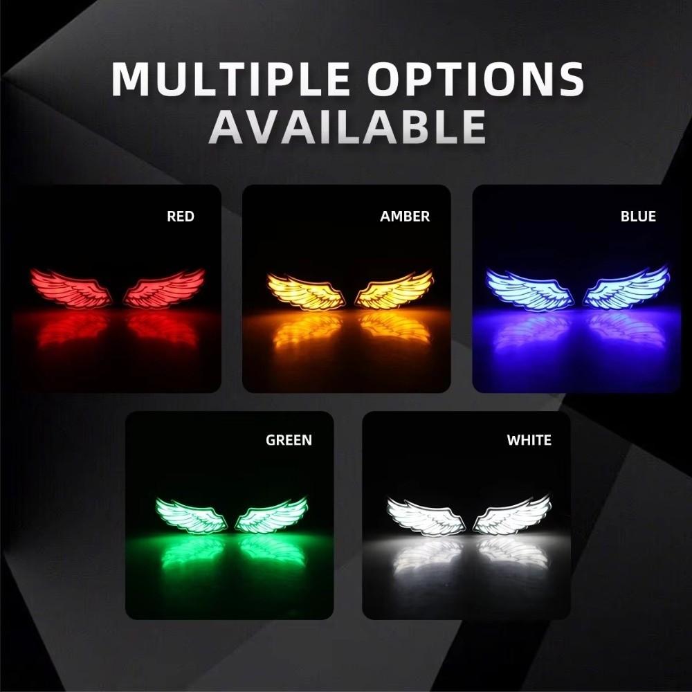Flashing Motorcycle Angel Wing High Bright Motorcycle Signal Light Motorcycle Tail Lamp Motorcycle