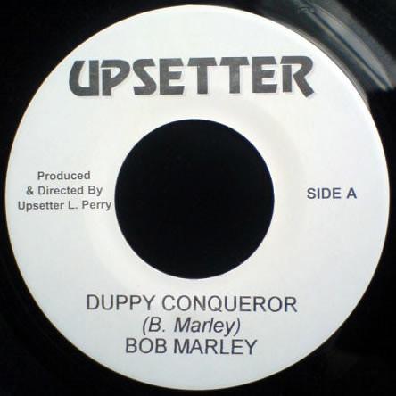 

7inch Record BOB MARLEY / THE UPSETTERS - Duppy Conqueror / Zig Zag NONE Jamaica Reggae, Ska & Dub Used