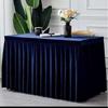 Handun Solid Color Conference Table Skirt