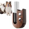 Hydroponic Plants Test Tube Vase Wooden Cat Dog Whisker Collector Bottle Refrigerator Magnet Fridge Decoration For Pet Lovers