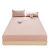 Xiaozhu Cotton Plain Bed Sheet, Delicate Fabric, Elegant Solid Color, Comfortable Fit, Good Choice for Bedroom, More Comfortable Sleep