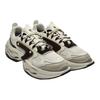 FILA Fusion Textile, Synthetic Leather, TPU Low top Running Shoes Men's Beige Black T12M331105FMO