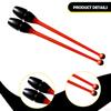 2 Stück Gymnastikstäbe Verbindbar Rhythmische Trainingsgeräte Fitness-Requisiten