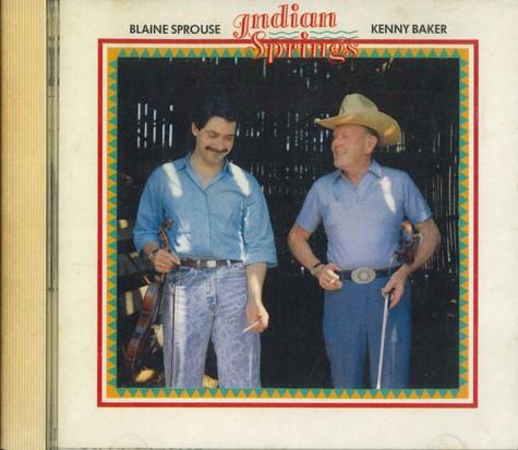

CD KENNY BAKER & BLAINE SPROUSE - Indian Springs A29C98PROMO NEC Japan Jazz Used