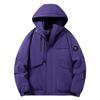 Men's Trendy Hooded Windproof Waterproof Jacket - Autumn/Winter Mountain Style Outerwear