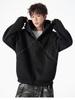 Men's Trendy Retro Streetwear Riveted Hooded Cardigan