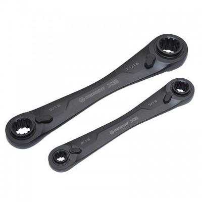 Crescent X6 Ratcheting Spanner Set, 2 Pieces