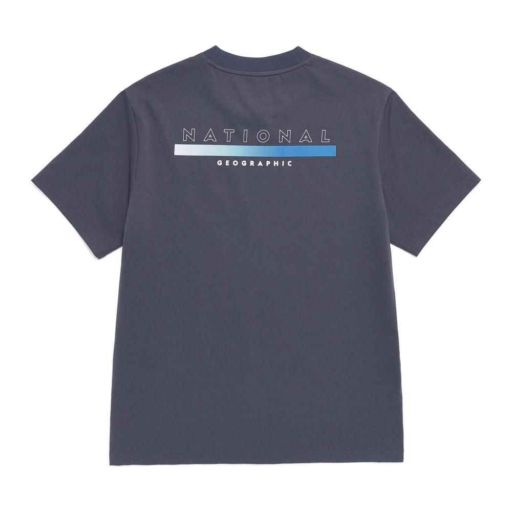 NATIONALGEOGRAPHIC N262Uts930 Torquattus Short Sleeve T-Shirt Urban Grey