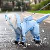 Großer Hund Dinosaurier Regenmantel Golden Retriever Vierbeinige Wasserdichte Kleidung Haustier Sommer All-Inclusive Mit Schwanz Stereo Regen Poncho