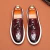 S11 Loafers New Beanie Shoes Men's Loafu British Tassel Premium One-pedal Doug Shoes