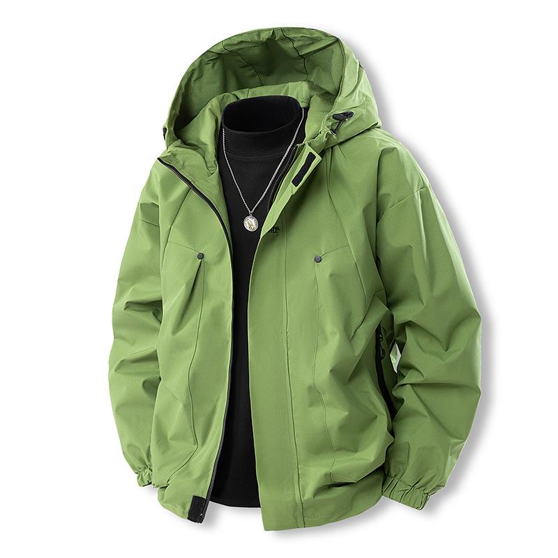 

Мужское пальто 2025 новая куртка куртка куртка модный тренд свободный повседневный ветрозащитный 3XL