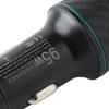 DC 12‑24V Car Charger 95W USB PD Dual Port Fast Charging Carbon Fiber Style Cigarette Lighter Charger Adapter for Car