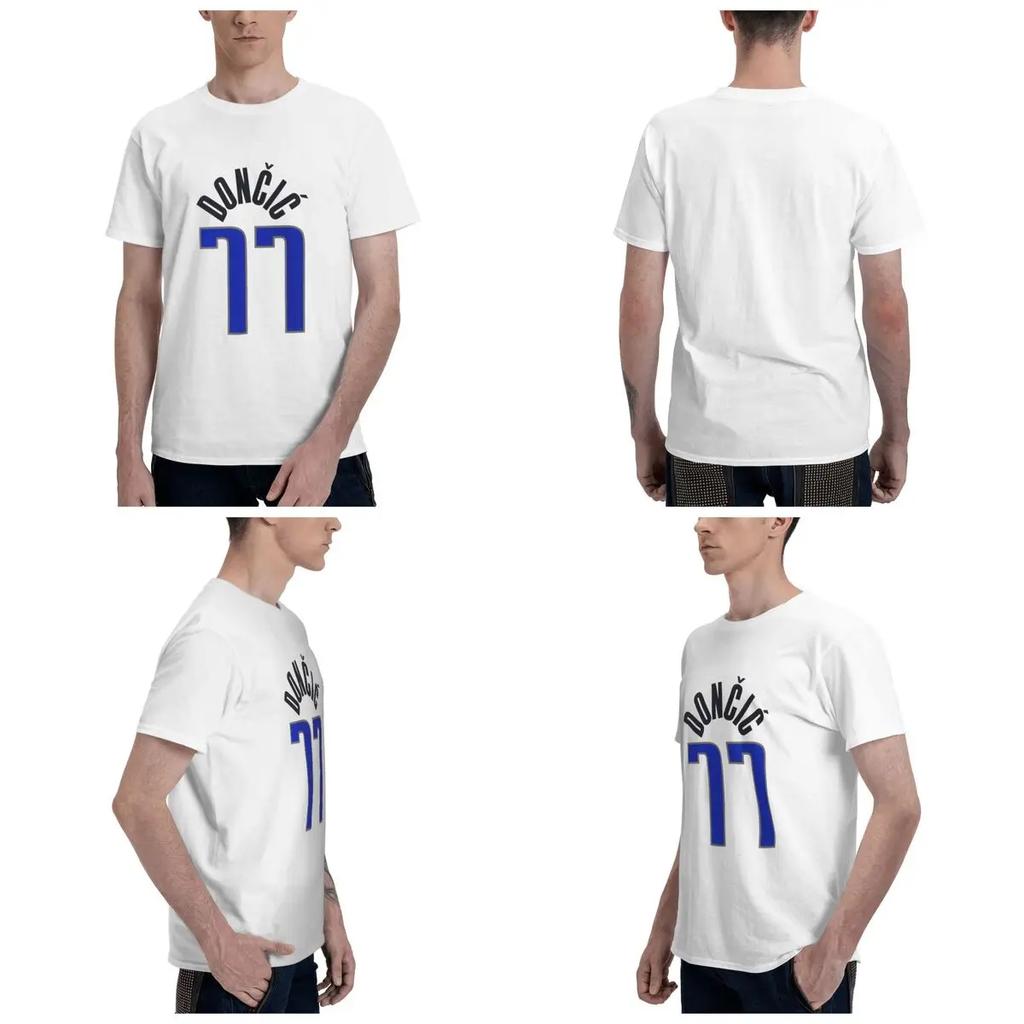 100 Cotton Luka Doncic Tshirt Unisexs Funny Oversized T Shirt Unisex Round Neck Summer Shirts Tops S6xl