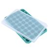 40 Grids Silicone Ice Cubes Tray Mould Mold DIY Ice Maker with Removable Lid Kitchen AccessoriesGreen