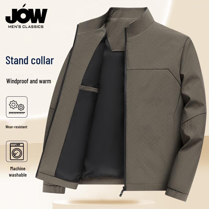 

Men s Stand-Collar Casual Jacket 3XL