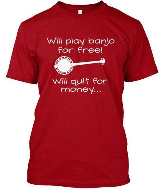 Funny Banjotee - T-Shirt Made in the USA Size S to 5XL 3XL