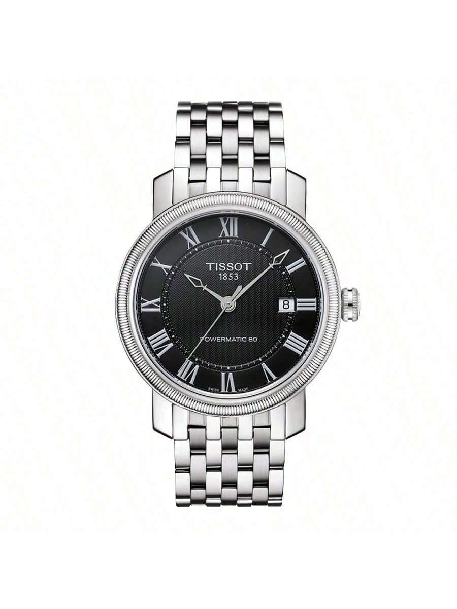 

Чоловічий автоматичний механічний годинник Tissot Harbour Series T097.407.11.053.00 чорний