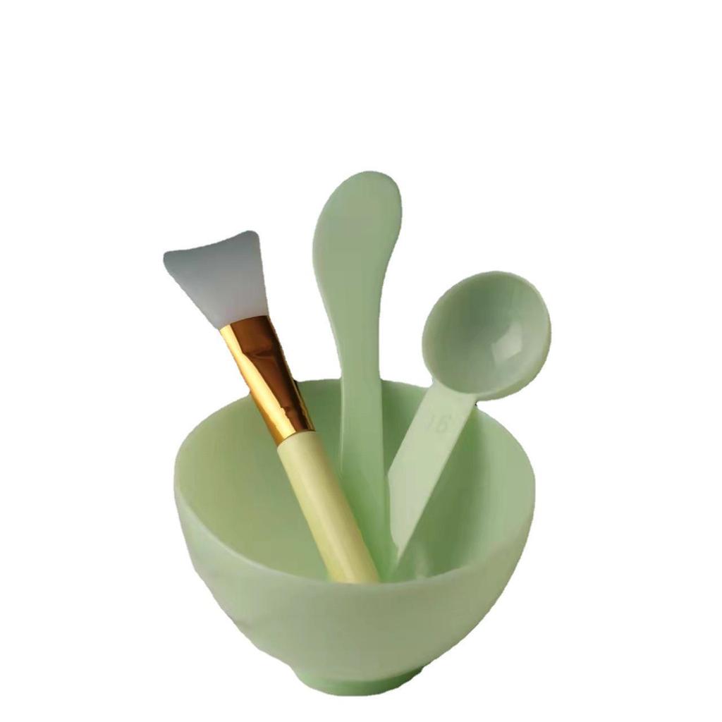 Goddess Facial Kit: Premium Mixing Bowl, Spoon & Brush for Traditional Chinese Medicine Masks