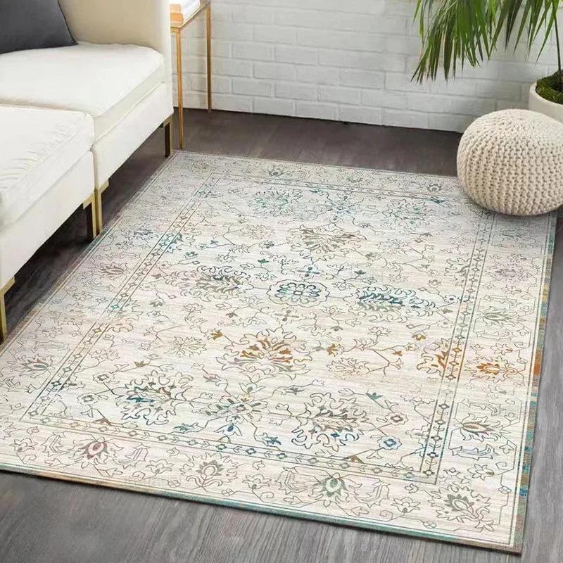 Multicolor Traditional Pattern Rug Elegant Classic Home Decor Carpet with Refined Style for Living Area