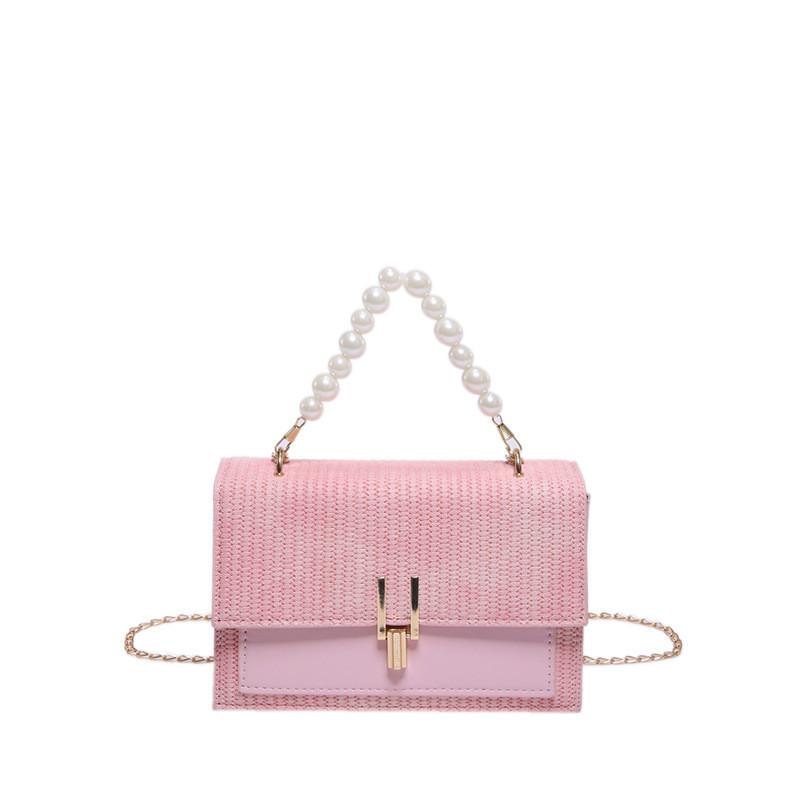 Trendy Street Style Pu Small Square Bag For Women 2024 Chic Summer Shoulder Bag