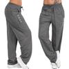 Bequeme, lockere, lässige, einfarbige Harlan-Yoga-Jogginghose für Damen