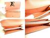 Authentic LOUIS VUITTON Epi Rose Pink Leather Flap Long Wallet Portefeuille Louise #9921 Open Box