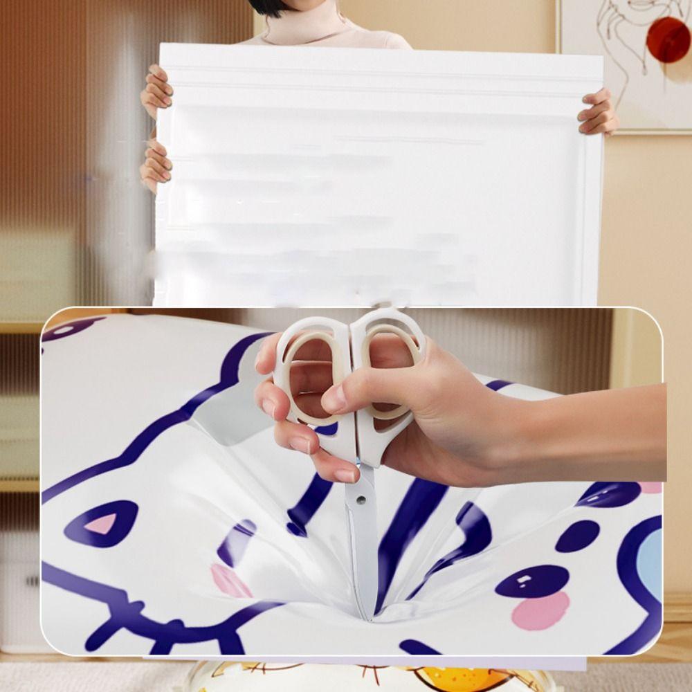 Waterproof Vacuum Compression Bag Cartoon Clothes Storage Bags Down Jacket Special Bag  Camping