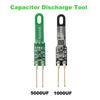 Stylo de décharge de condensateur 1000UF 5000UF Outils de décharge de condensateur Décharge rapide Avec indicateur LED Réparation électronique