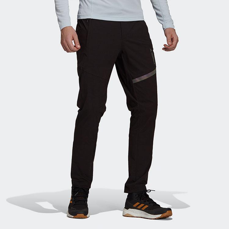 Adidas Terrex Insp Ms Outdoor Climbing Waterproof Reflective Logo Sports Pants Men Bottoms Black GR9996