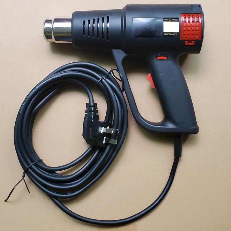 

2000 Вт Цифровой дисплей Термоусадочный и для оклейки автомобилей Фен горячего воздуха (Европейский стандарт)