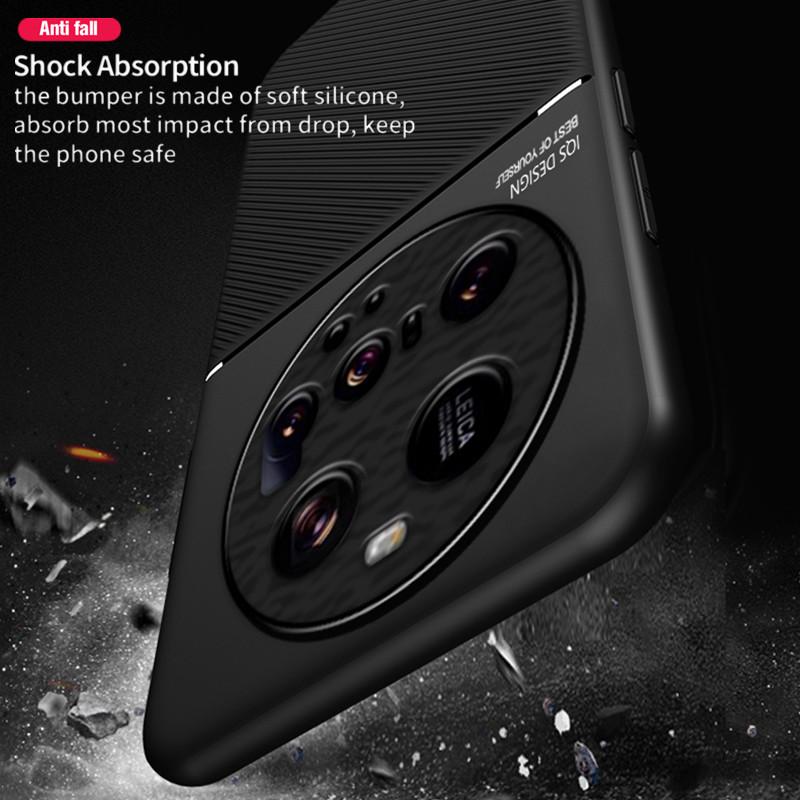 Rugged Non-Slip Case for Xiaomi 15 Ultra Mi 14 13 Ultra Protective Cover Magnetic Suction Holder Coque Fundas Capa