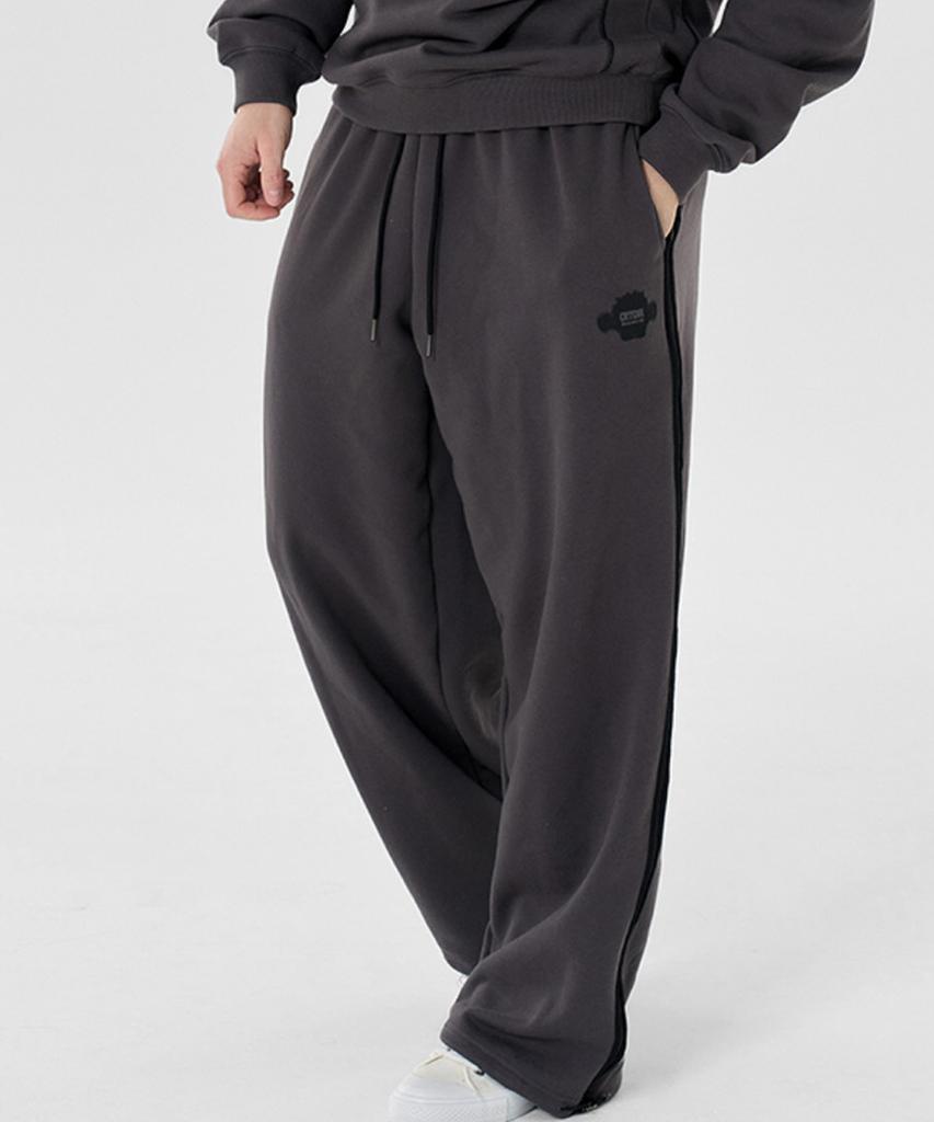 Ssialtiwon Wide Drop Pants Charcoal