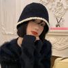 Fashionable And Soft Black Cotton Bucket Hat For Women Ideal For Fall And Winter