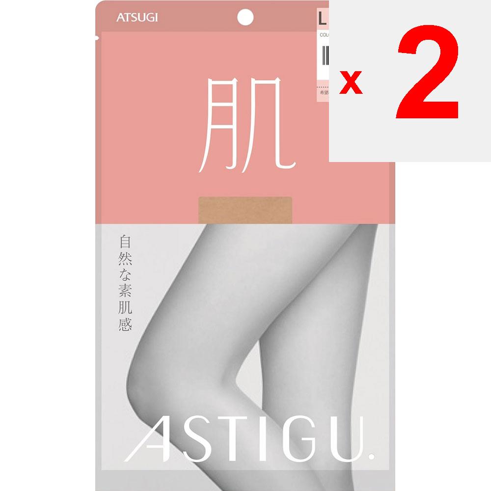ATSUGI Astig [Skin] Sheer Beige LLL Stockings Plain Stockings Stockings Material] Nylon, Polyurethane Stockings Plain Stockings