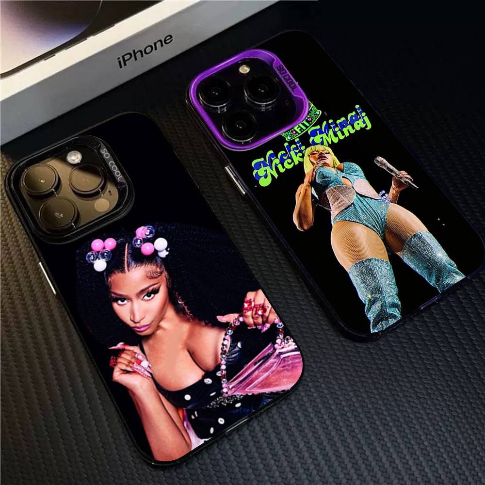 Nicki Minaj Rapper Phone Case For IPhone 16 15 14 13 12 11 Pro Max 17 Plus Colorful Cover