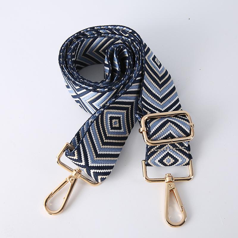 

New Color Embroidered Shoulder Strap Crossbody Shoulder Bag Strap Adjustable Replacement Strap Creative Bag Parts Accessories
