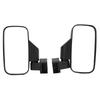 1.75in 2in Rear View Mirror Side Mirrors Replacement For Polaris RZR UTV AVT Roll Bar Black