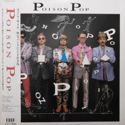 LP Record POISON POP  Poison Pop ELR28001PROMO EDGE 1985 Japan Japanese PopRock Used