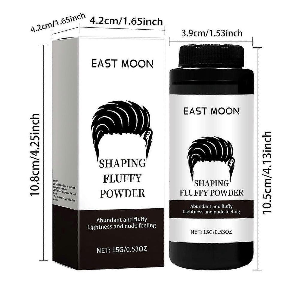 EAST MOON Hair Volume Styling Powder Fluffy Styling High Head Natural Seamless 15g