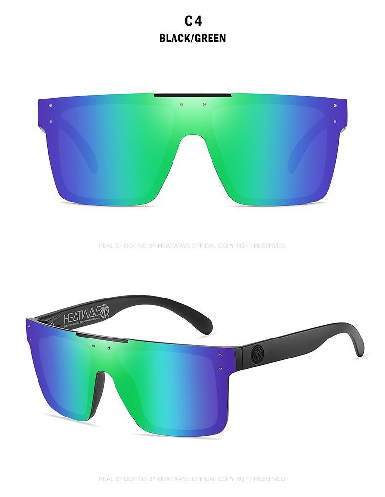 Colorful Polarized Unisex Cycling & Skiing Sunglasses - Large Frame