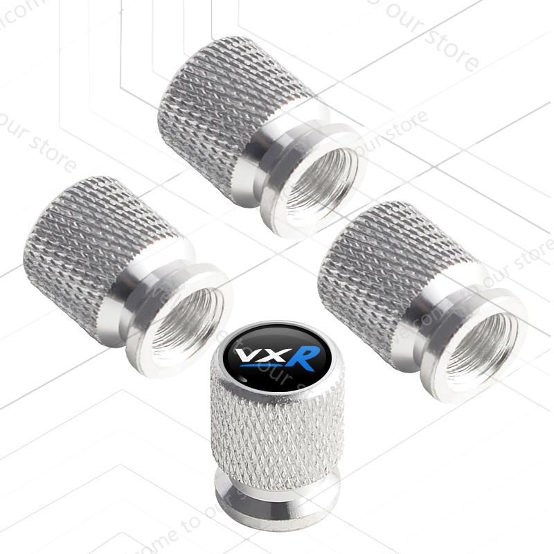 

4Pcs/Set For VXR LOGO Badge Zafira Astra Insignia Corsa Vivaro Maloo VXR8 Car Wheel Tire Valve Caps Tyre Stem Covers Accessories